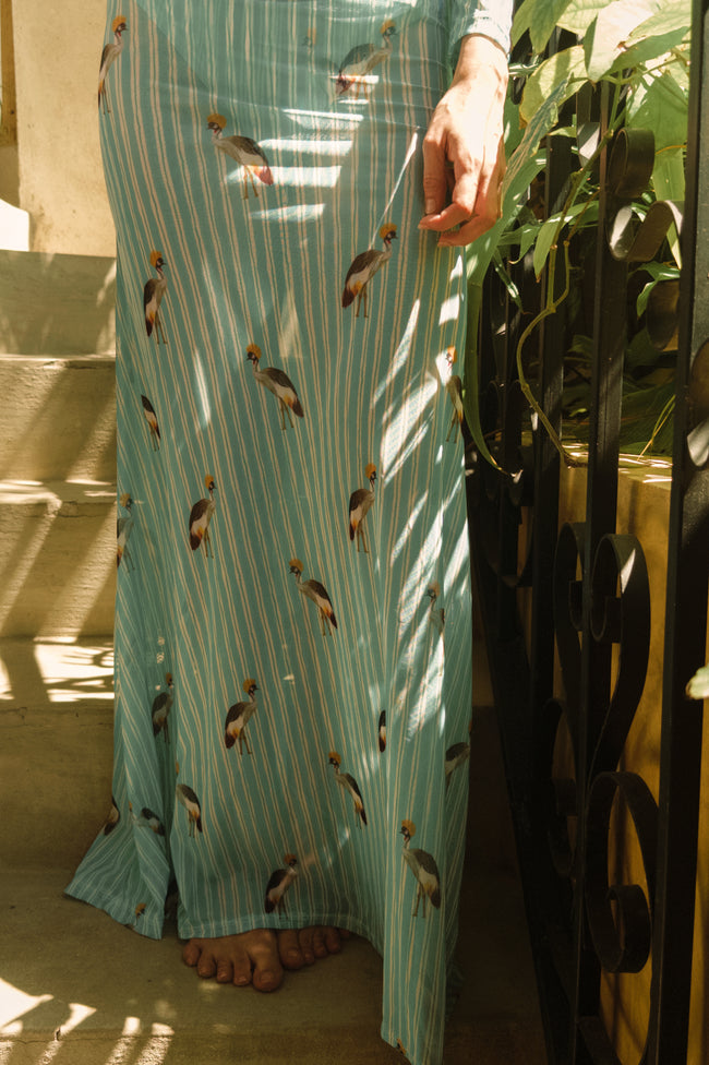 Grullas Long Dress