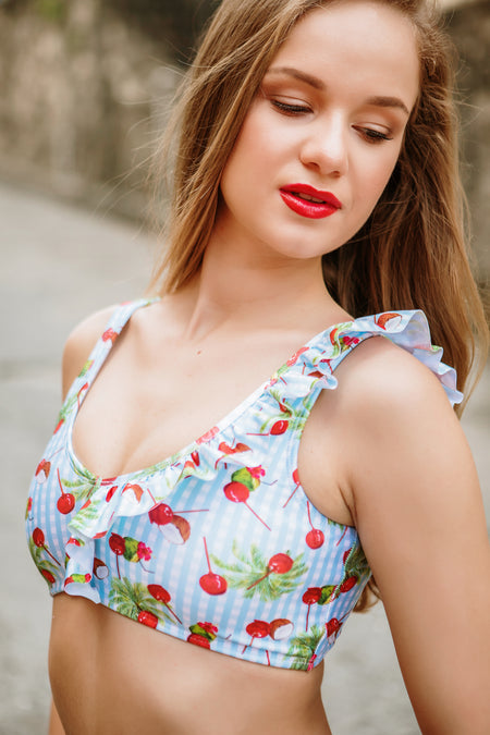 Oneshoulder red top